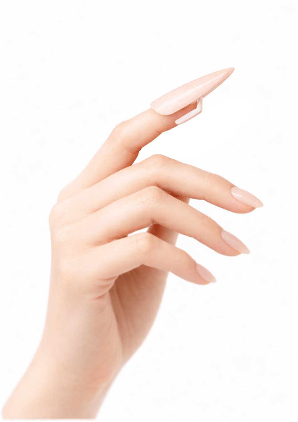 hand with beutifull nais